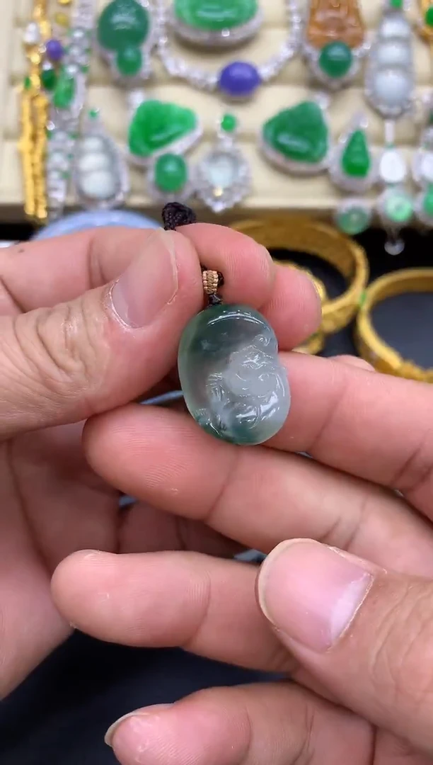 颈饰未镶嵌翡翠86-中国好珍宝