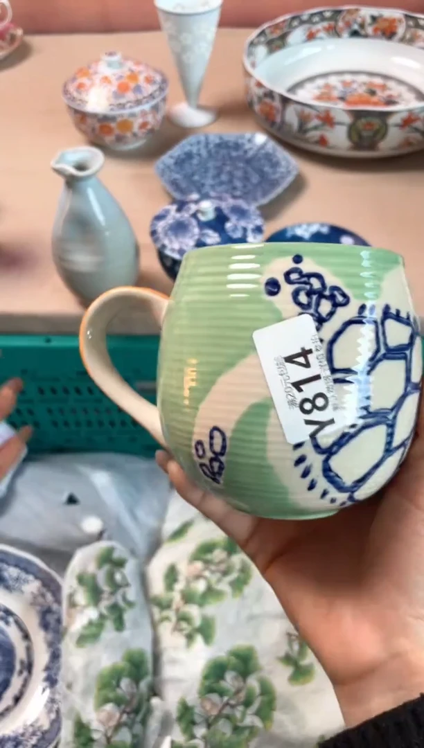 瓷片乌****员瓷器瓷器Y814