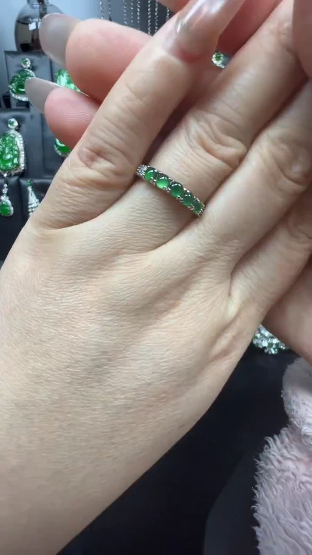 未镶嵌戒指翡翠11