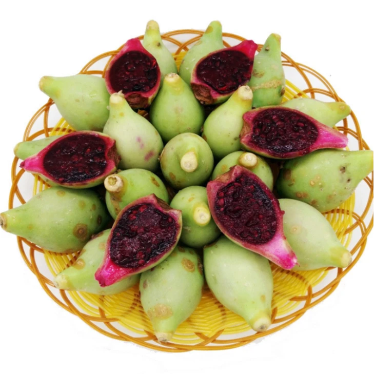 海南稀有仙人掌果 仙桃三亚新鲜热带稀奇古怪水果富含花青素