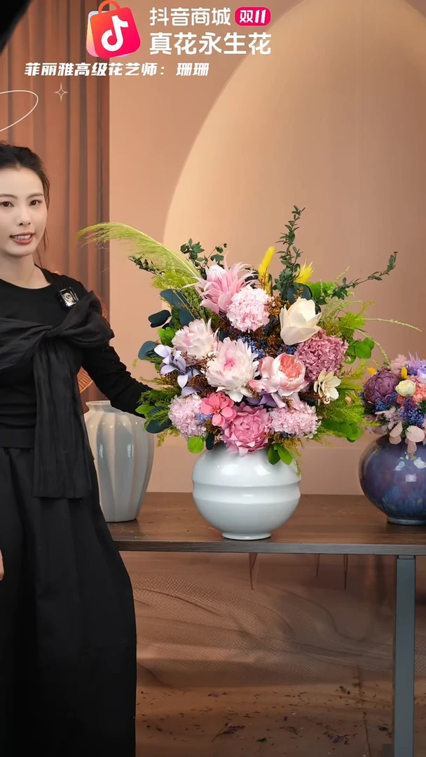 藤图片款式：花+花瓶一整套