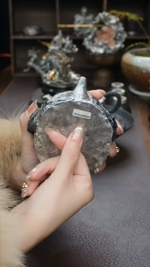 【闪购商品】境秋银壶高定茶周边