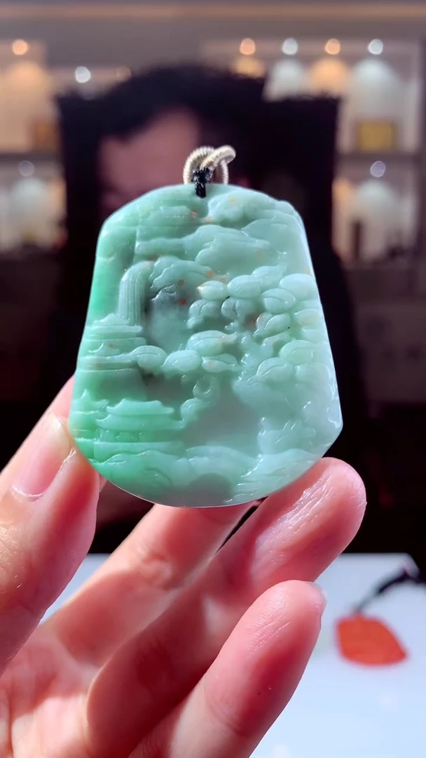 颈饰未镶嵌翡翠天然翡翠（拍一发一）