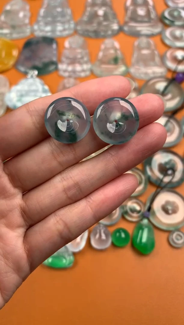 【闪购商品】翡翠颈饰未镶嵌18-4.8...