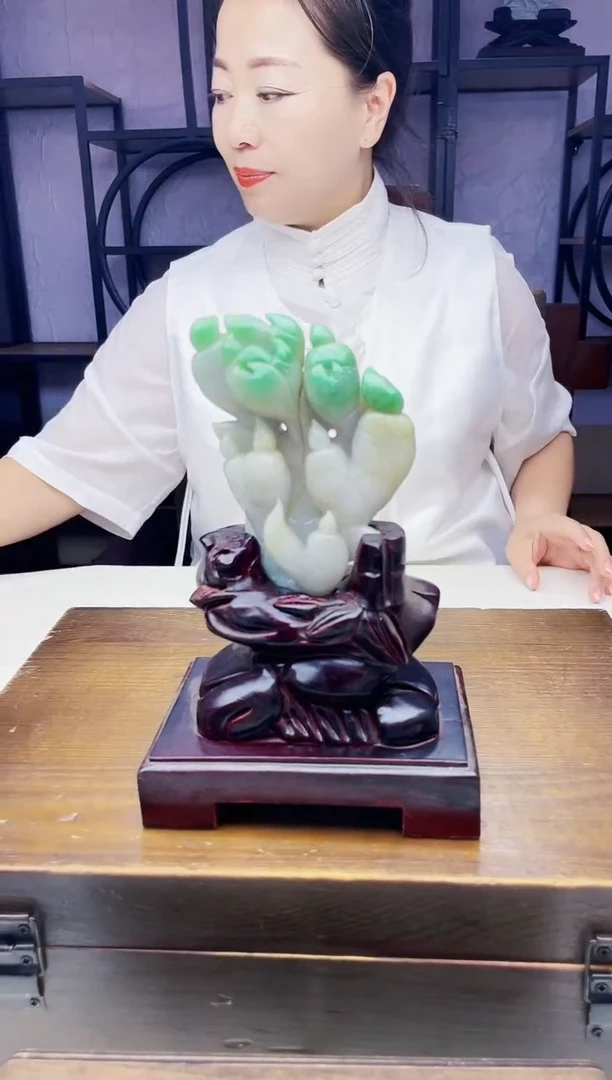 未镶嵌定制翡翠毛货09190343
