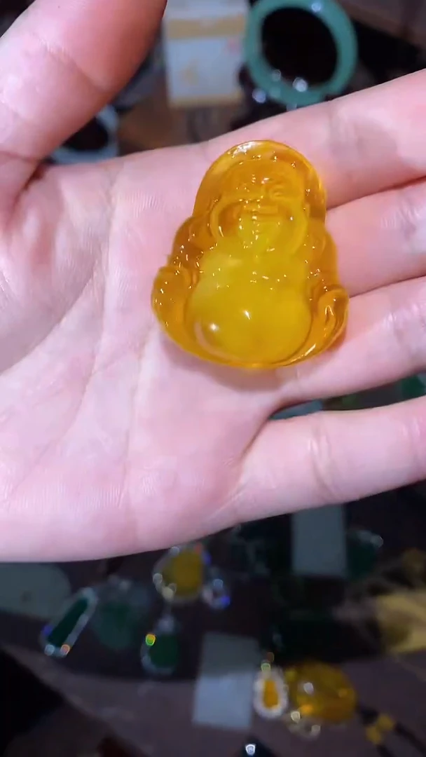 未镶嵌颈饰蜜蜡永玉阁精品专属摆件