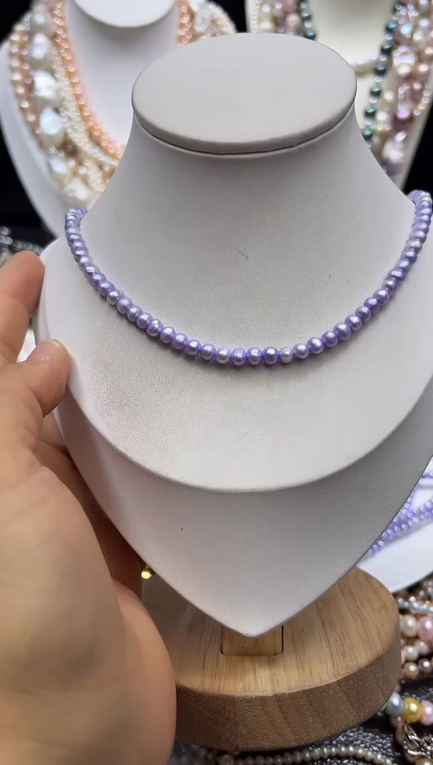 淡水珍珠未镶嵌颈饰多人