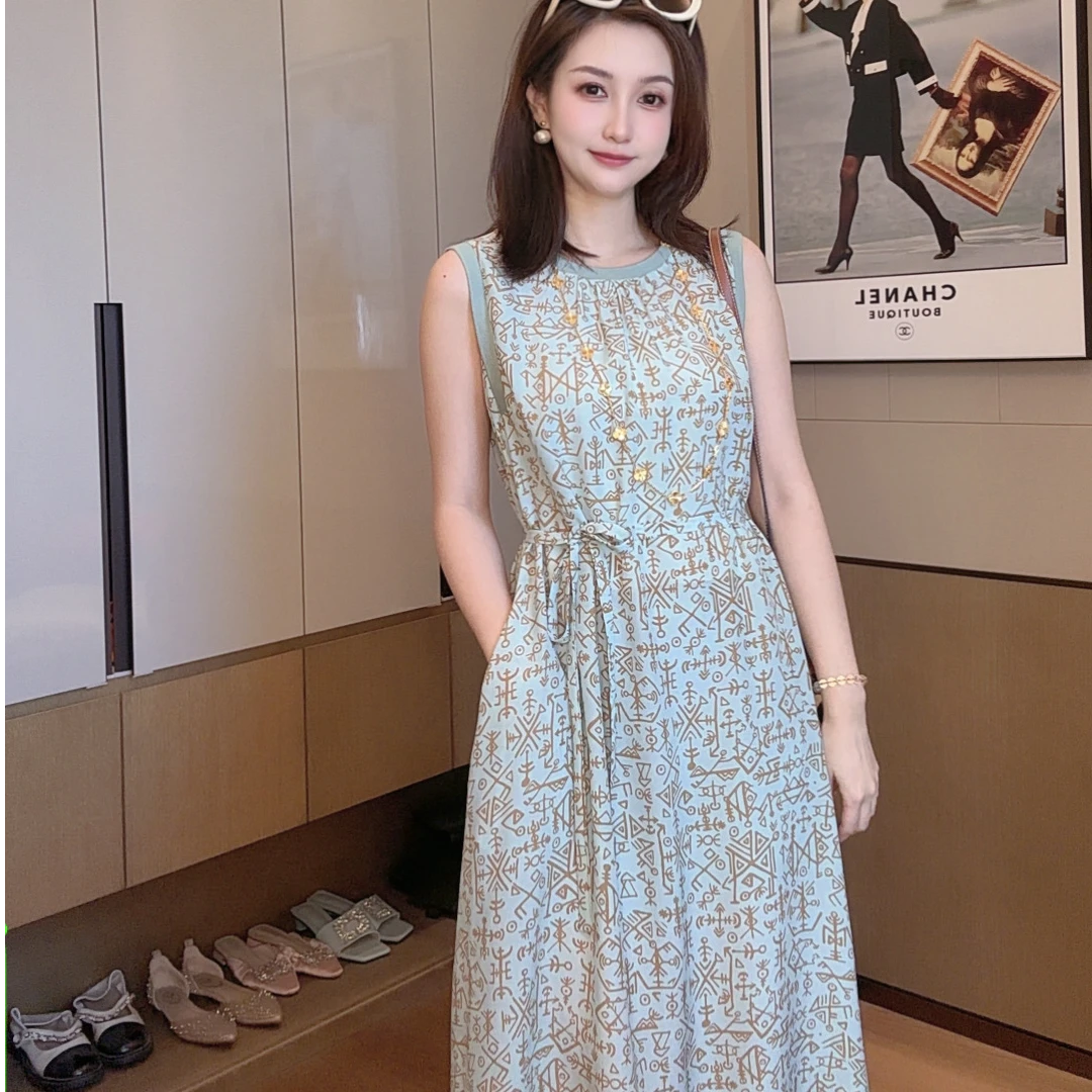 【丝芙玉禄】（S478）100%真丝双绉甜美裙子桑蚕丝女装真丝连衣裙