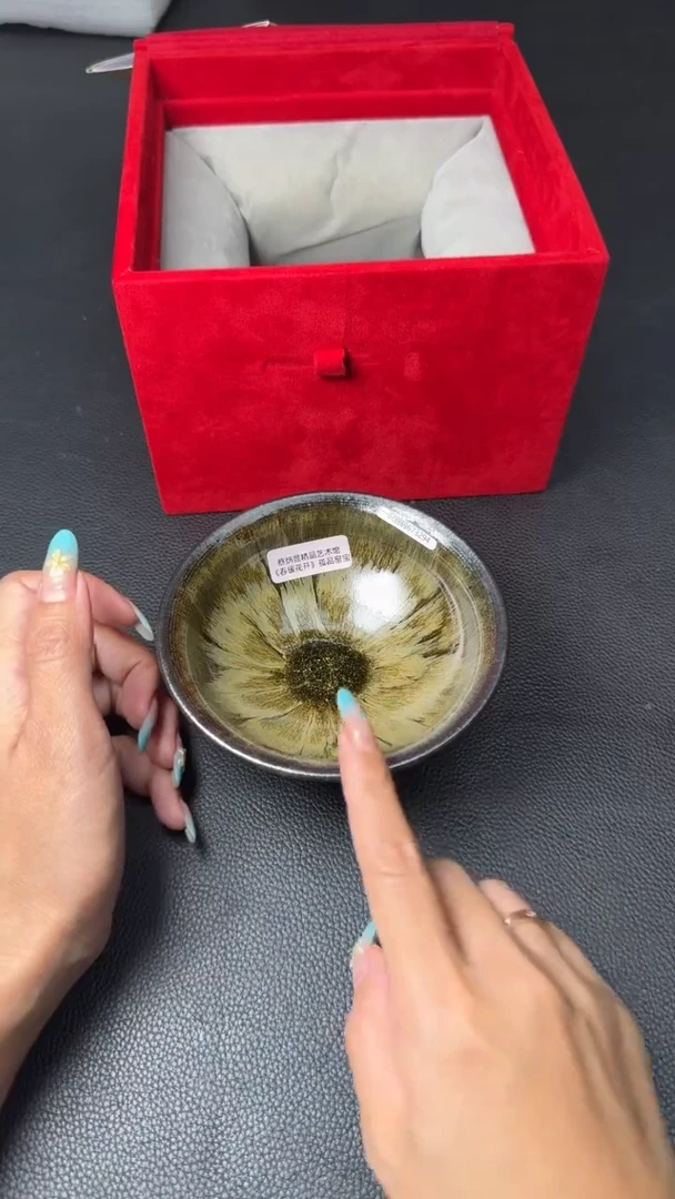 茶盏蔡炳昆柴烧盏92