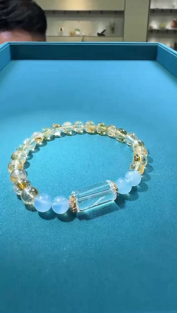 银S925镶嵌手链水晶多样性发一件 511
