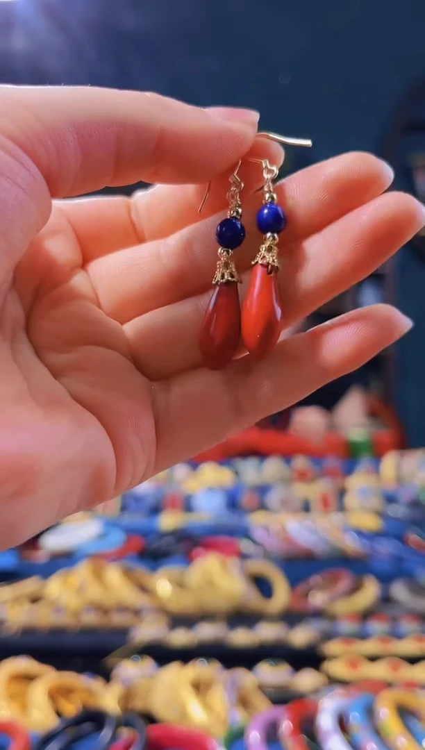 【闪购商品】非遗绝技 素漆耳环