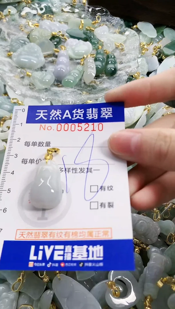 颈饰未镶嵌翡翠天然A货翡翠