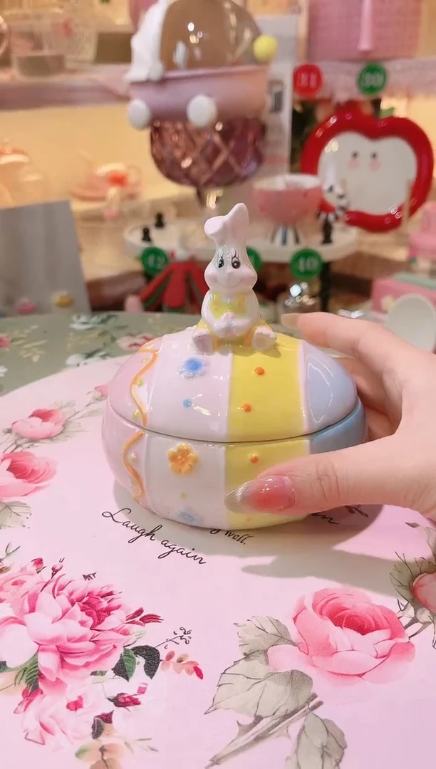 【闪购商品】摆件兔子首饰盒品质好，发货快，放心拍