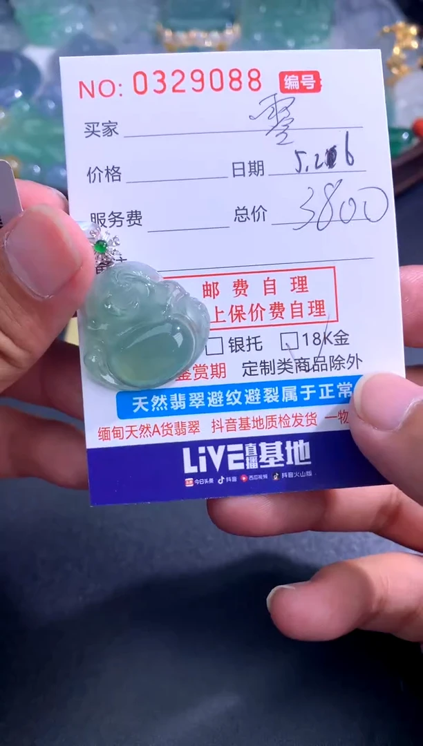 翡翠未镶嵌颈饰零