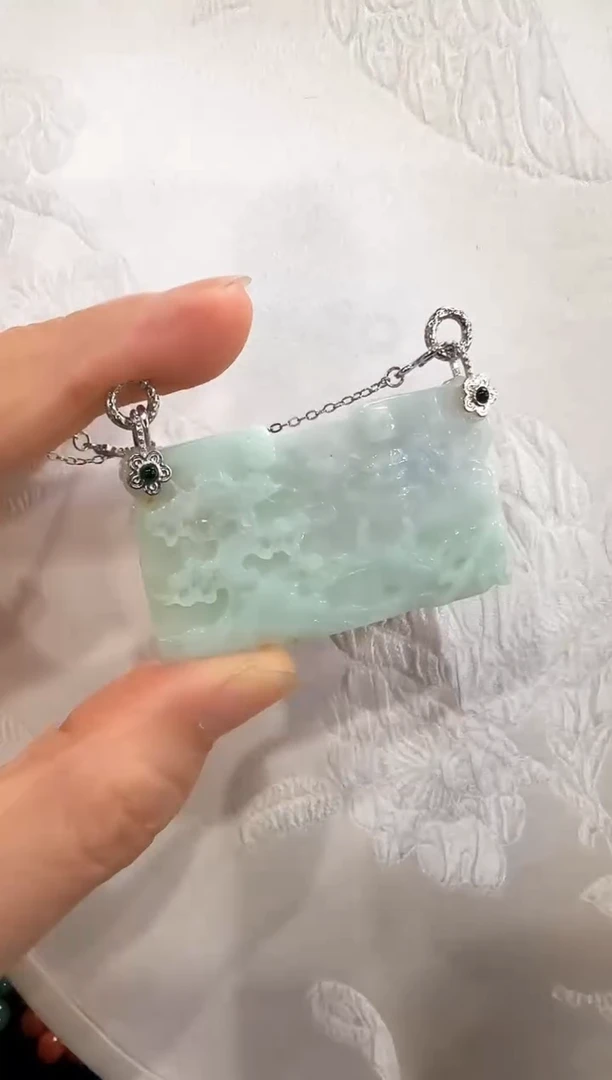 颈饰未镶嵌翡翠国风