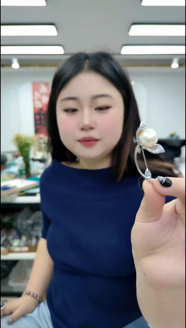 【闪购商品】淡水珍珠颈饰合金0726单珠胸针