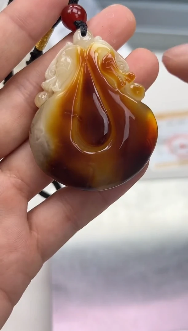 裸石琥珀未镶嵌琥珀蜜蜡吊坠