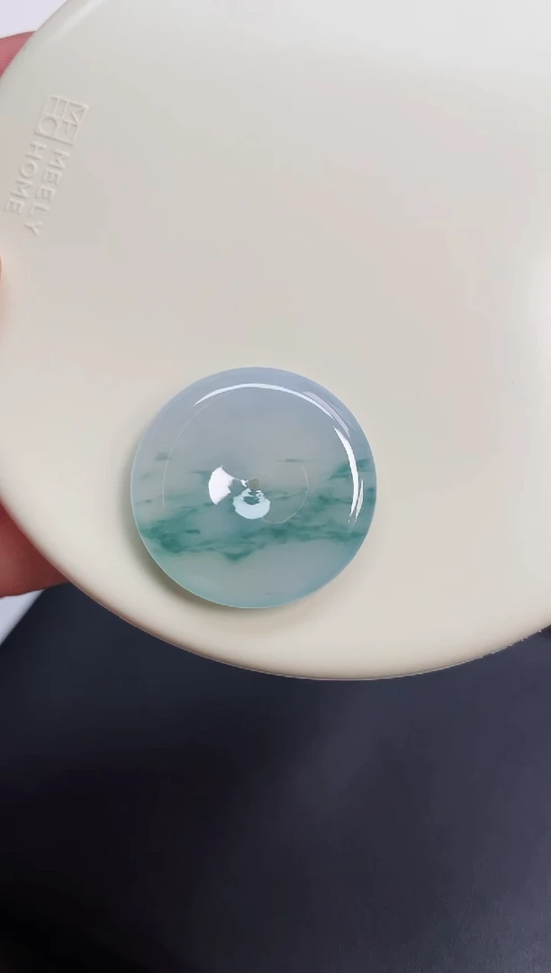 颈饰未镶嵌翡翠【10】平安扣 尺寸 30.9   5.8mm