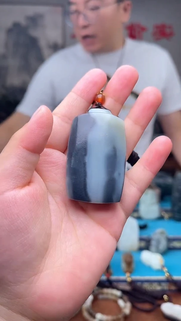 和田玉未镶嵌挂件1