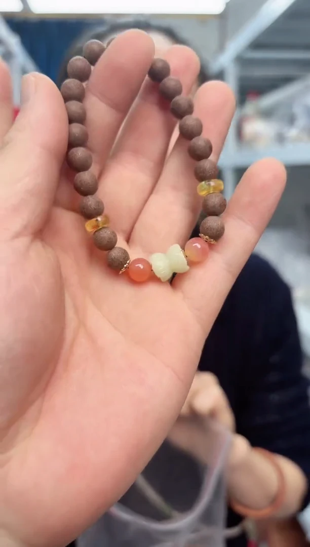 【闪购商品】檀香木手串/手链合香珠单圈手串