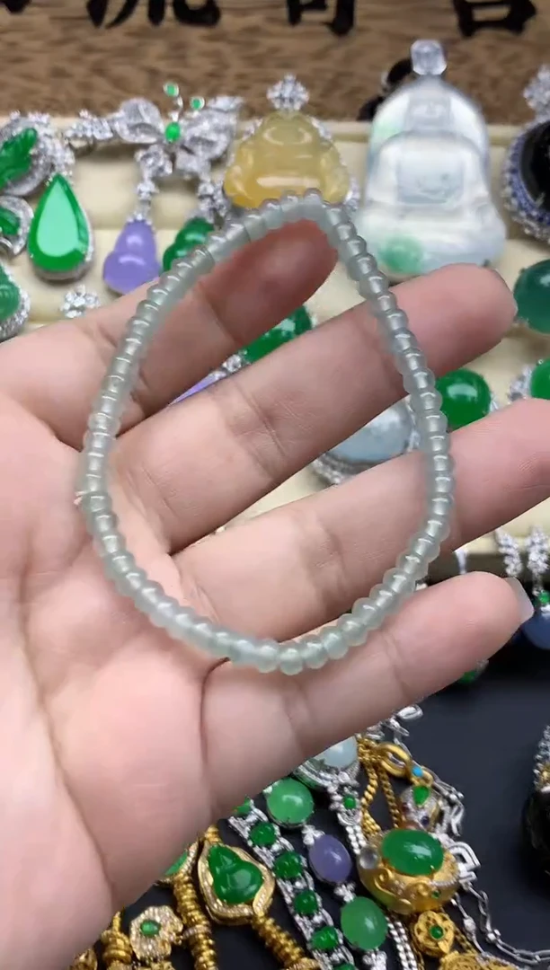 【闪购商品】翡翠手串未镶嵌446-中国好珍宝
