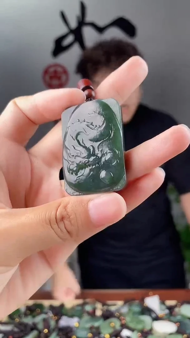 和田玉未镶嵌颈饰拍一发一，多样性发货