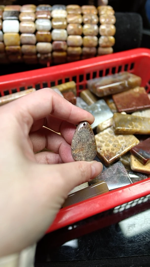 未镶嵌颈饰硅化玉雅****室送