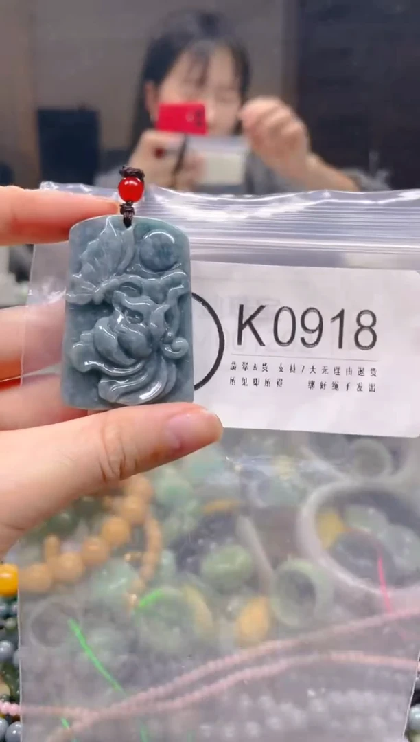 翡翠未镶嵌颈饰/F/翡翠A货一图一物