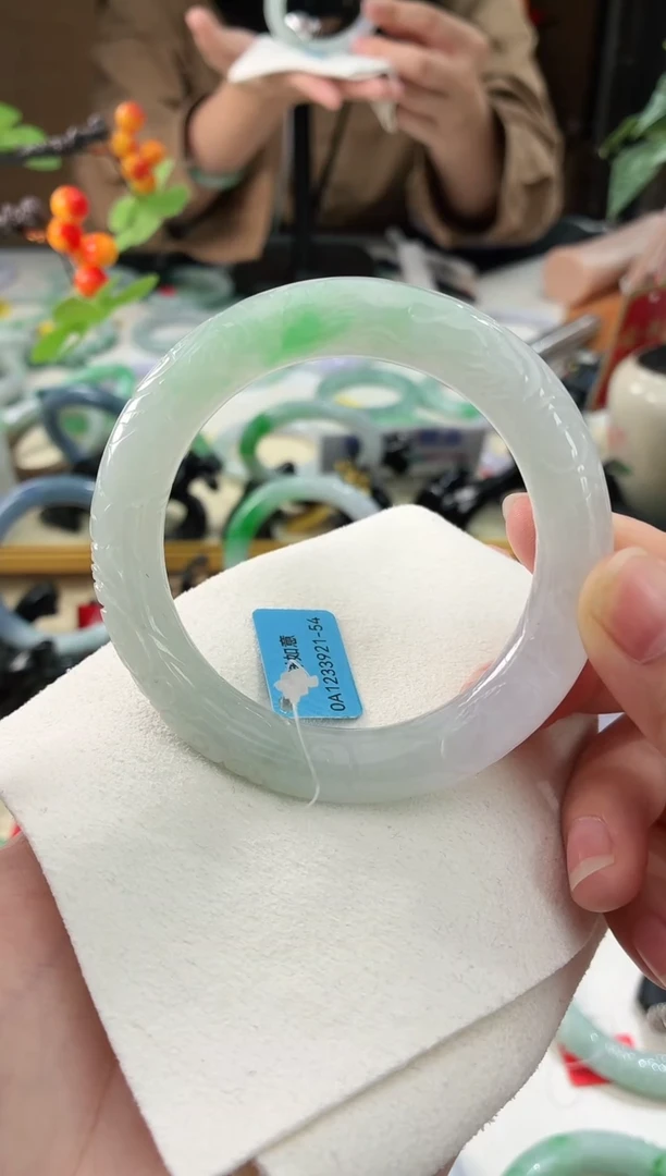 未镶嵌手镯翡翠云**歌36  翡翠手镯 54