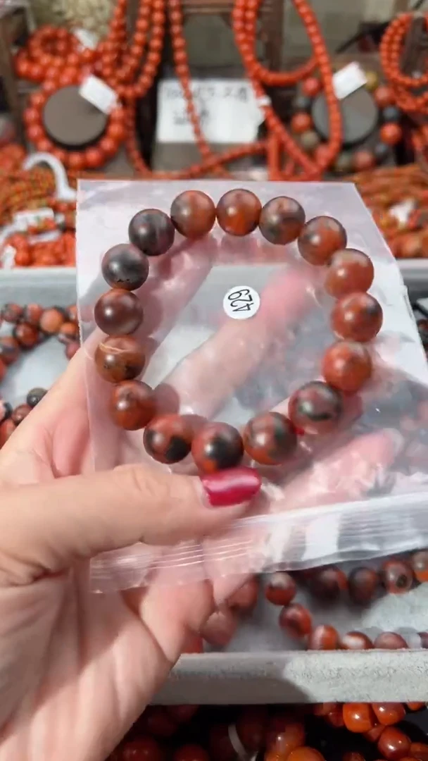 【闪购商品】南红玛瑙手串未镶嵌13+