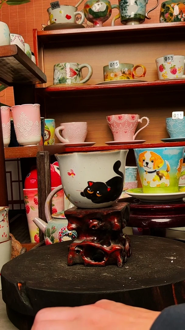 摆件陶景德镇创意手作陶瓷有瑕