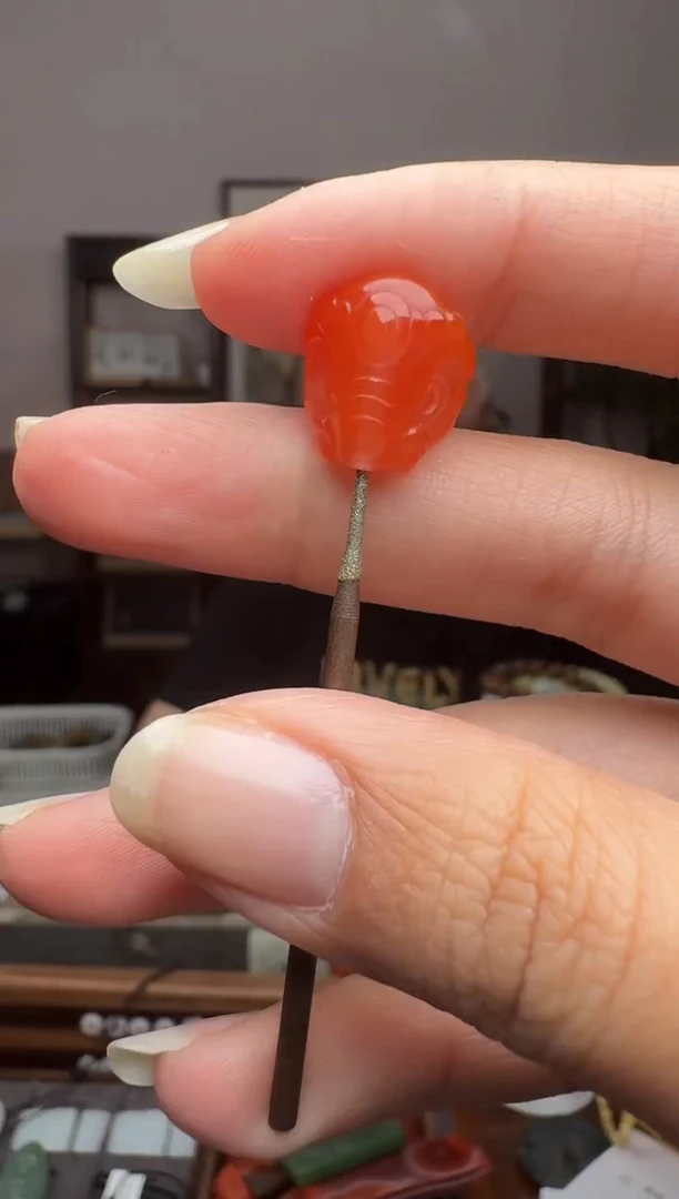 未镶嵌南红玛瑙挂件p186