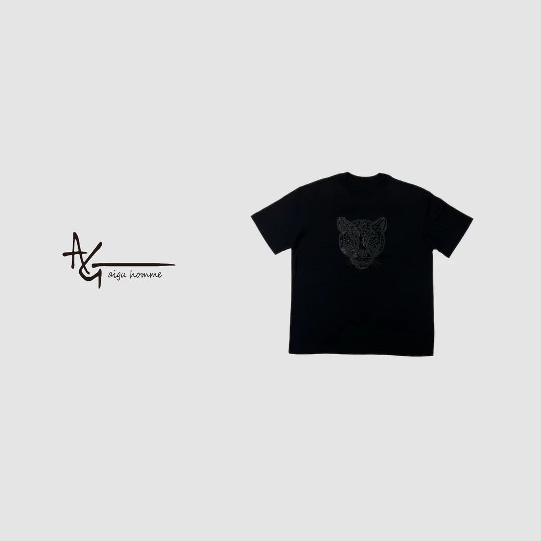 FF661--750】25春夏新款时尚简约百搭T恤男女同款纯棉圆领T恤