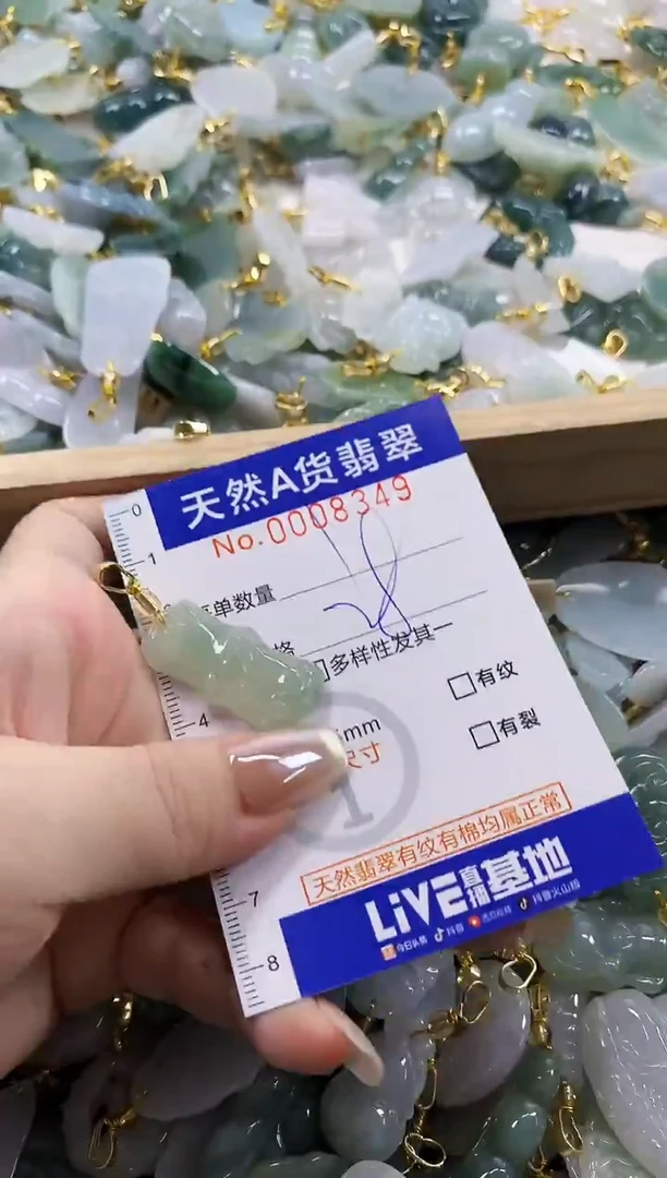 颈饰未镶嵌翡翠天然A货翡翠