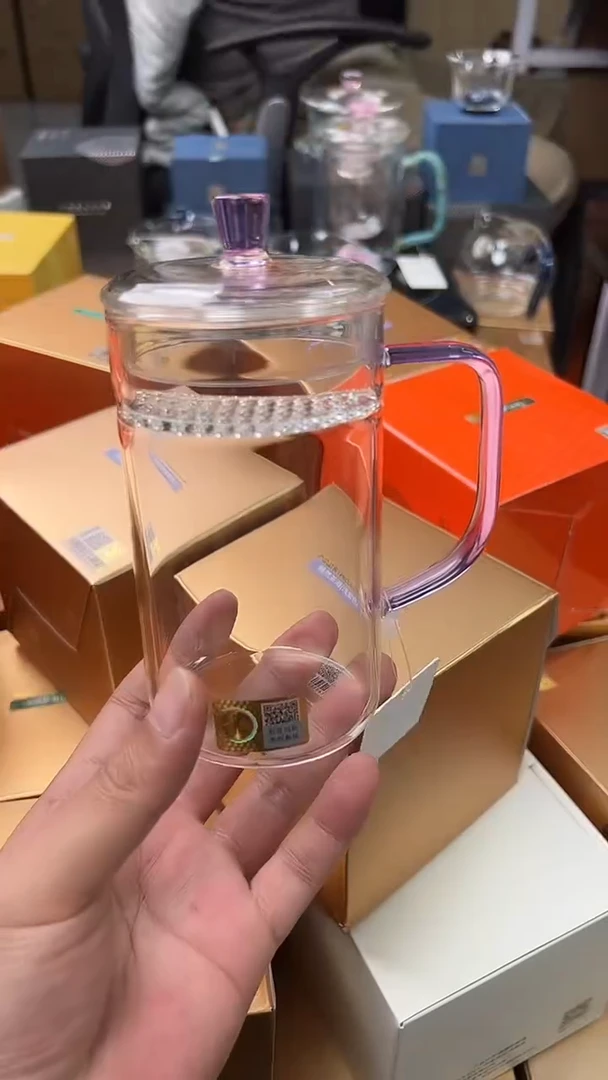 @@禾器晶彩简尚杯浅紫色