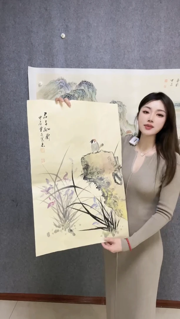 【闪购商品】国画手绘花鸟国画