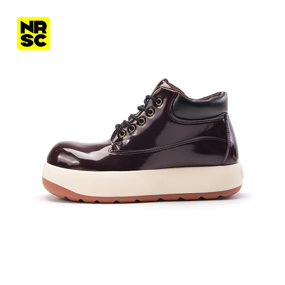 NewRockStarChoppa“CopyCat”系列秋冬男女厚底 Q版大黄靴增高防滑