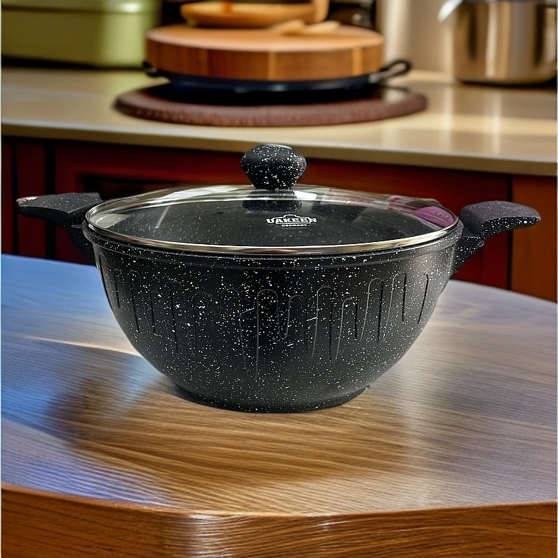 德国出口抓饭锅炒菜锅32CM 7.7L