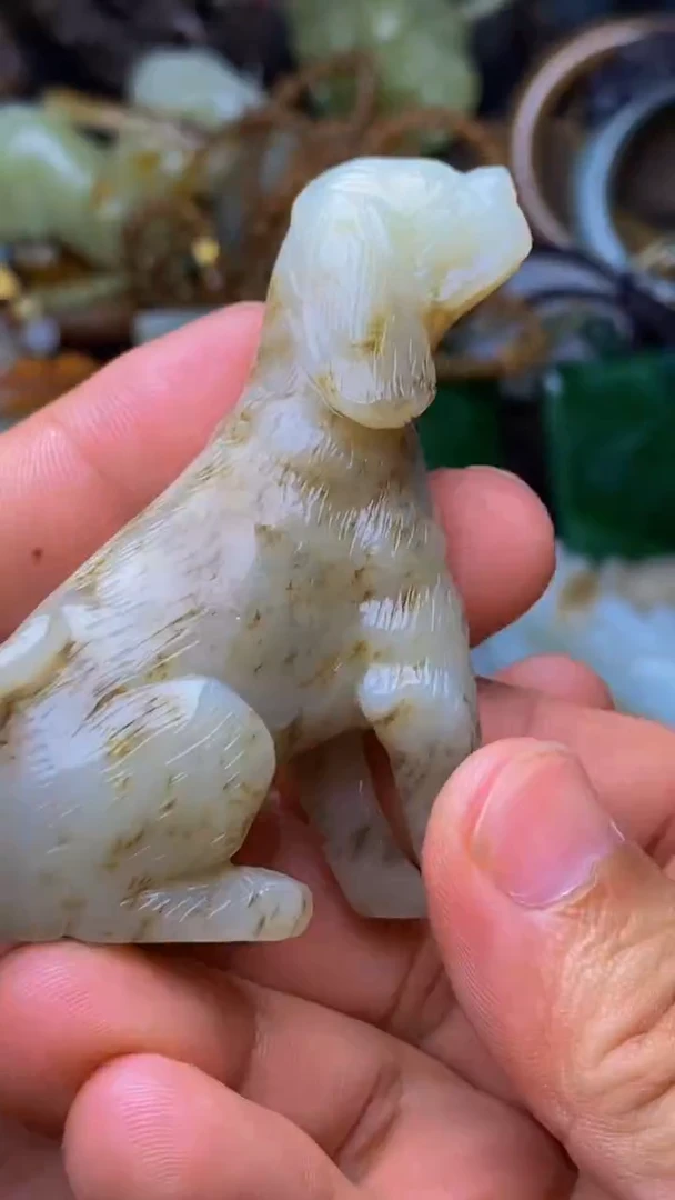 未镶嵌和田玉摆件1
