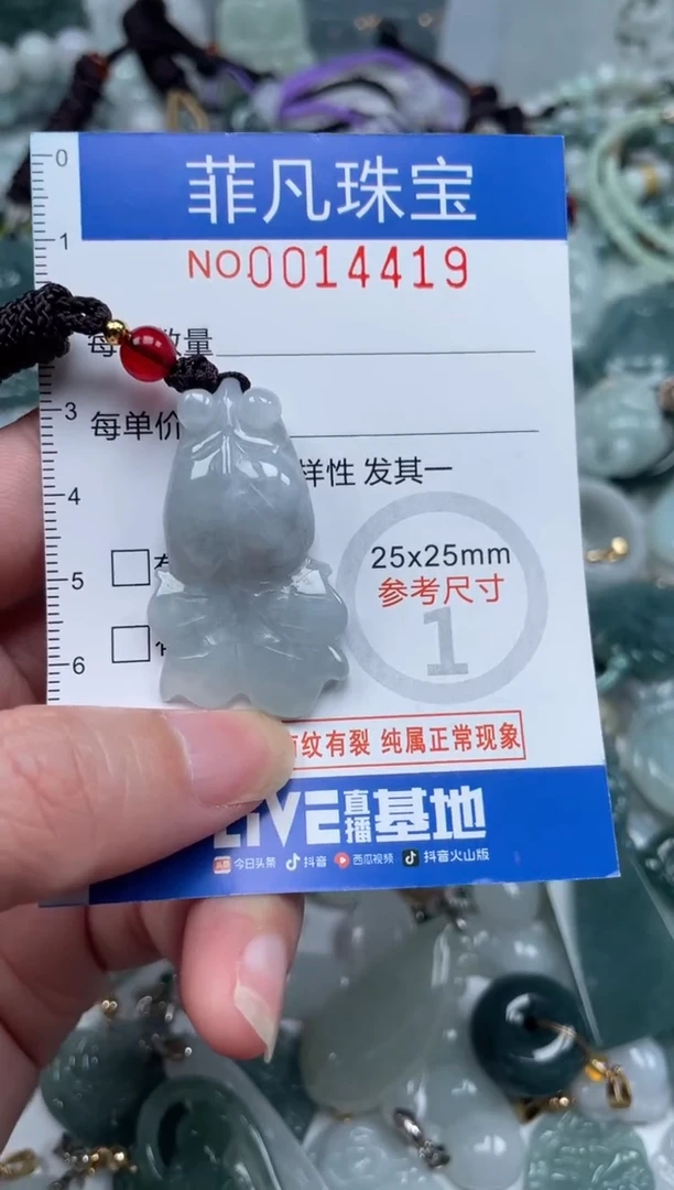 颈饰未镶嵌翡翠14419