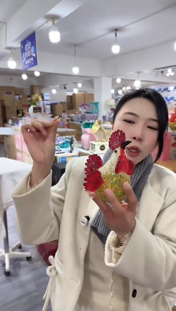 【闪购商品】琉璃瑞鸿花器-z-18早