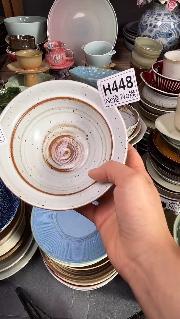瓷片念*想h448 白麻点双圆碗福利