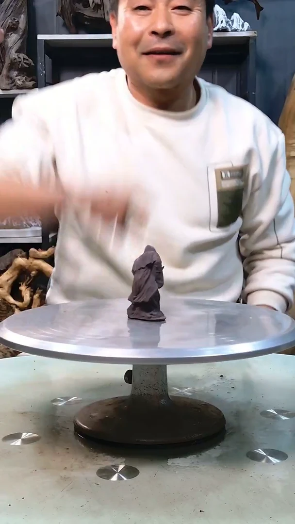 紫金砂人物9.9清香阁清香阁清香阁