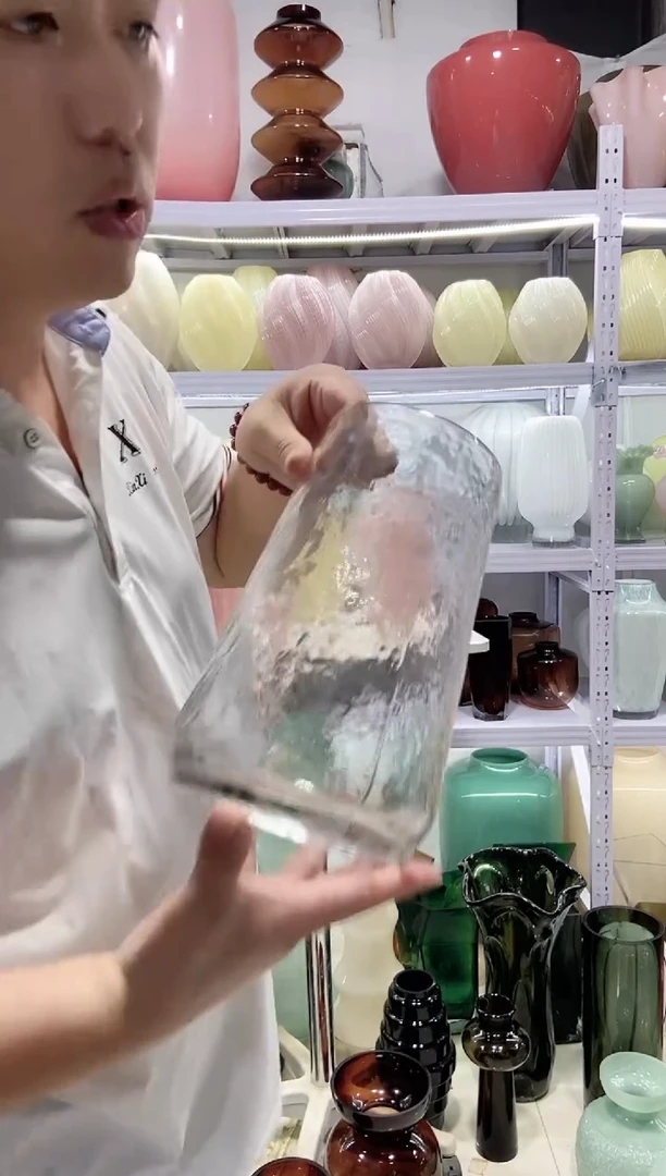 外贸原单透明花瓶