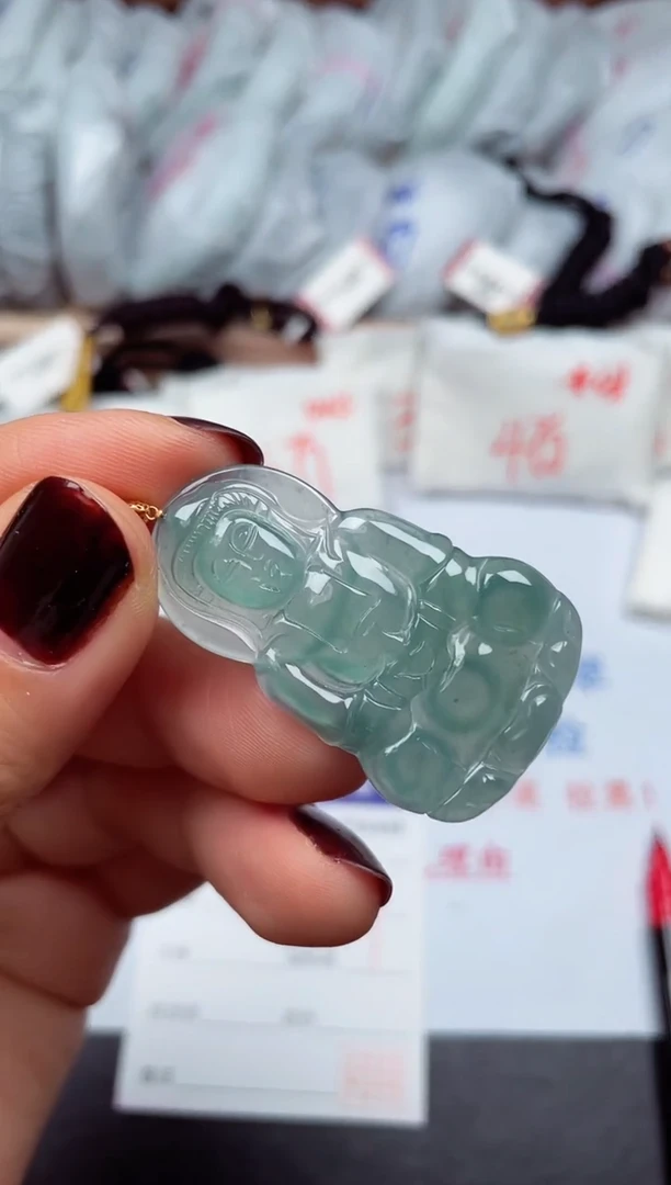颈饰未镶嵌翡翠天然A货