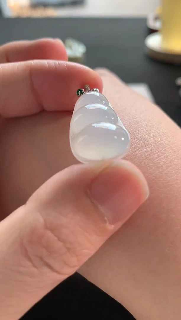 未镶嵌挂件翡翠豆子F1620-87