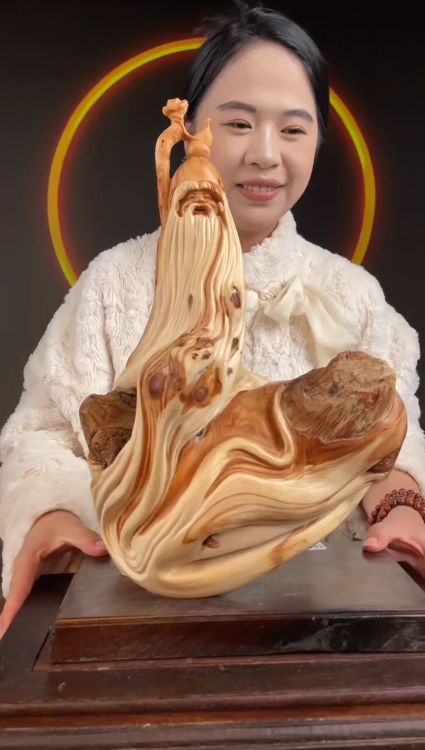 柏木（崖柏）手工摆件,先抢先得! 编号:217