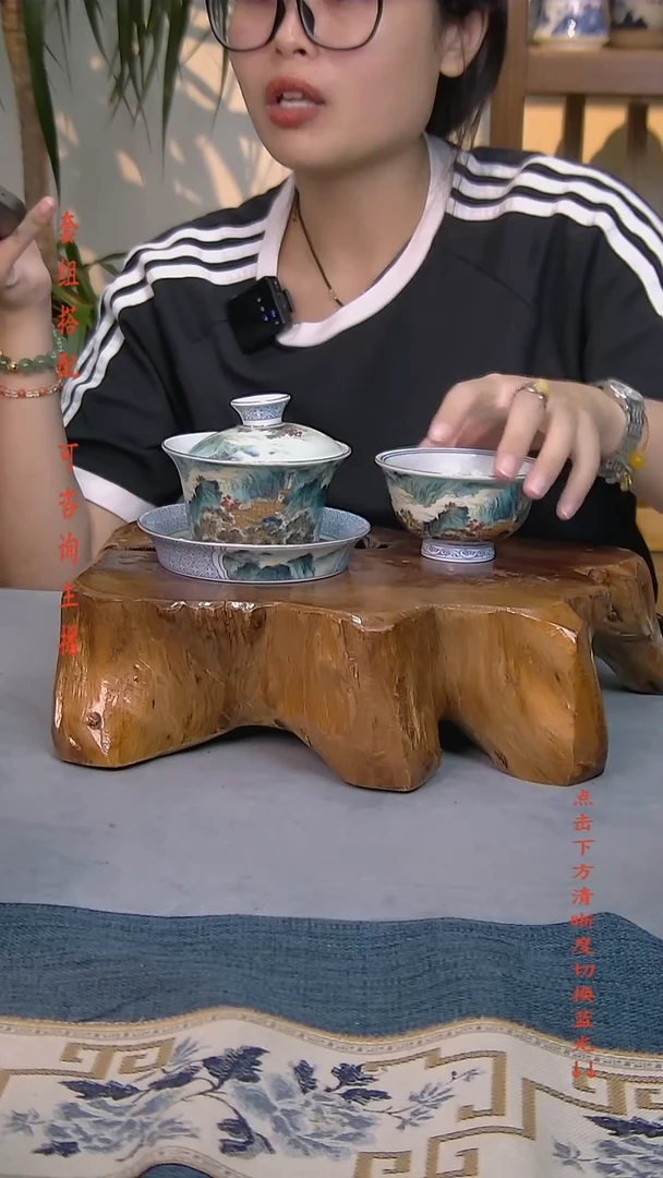 简装家用款2件套 白瓷陶瓷茶具