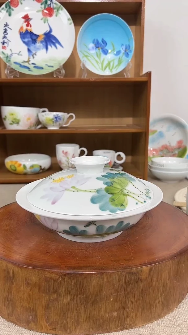 碗景德镇手工手绘陶瓷餐具