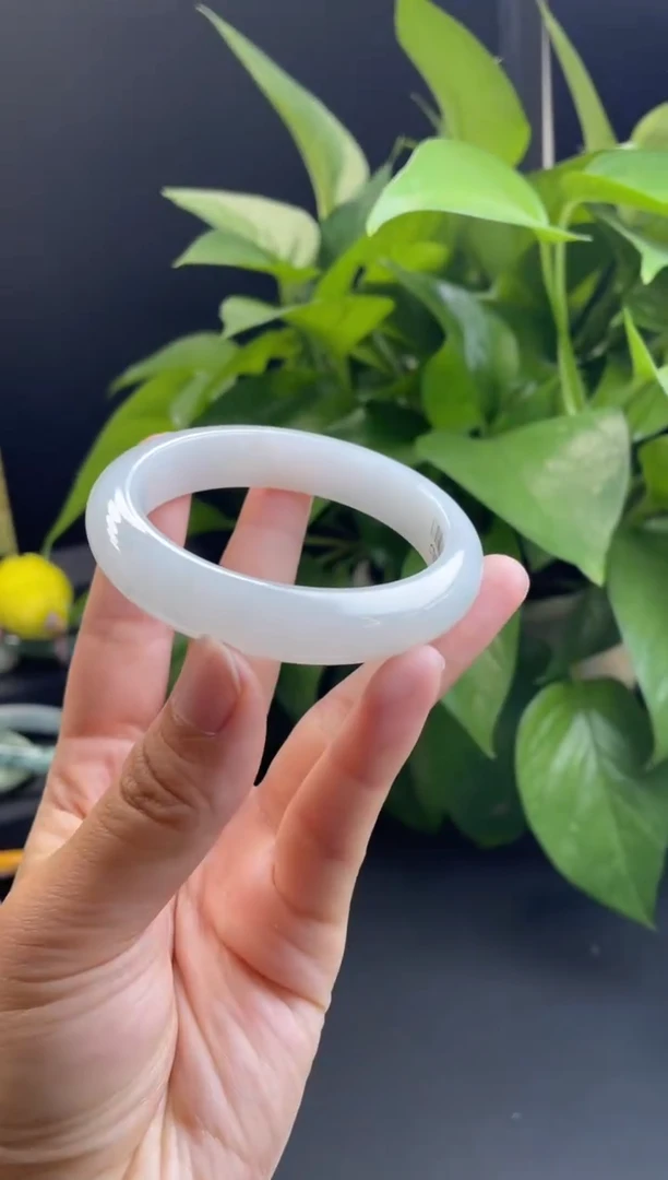 未镶嵌翡翠定制翡翠26#天然缅甸A货翡翠手镯52-54圈口